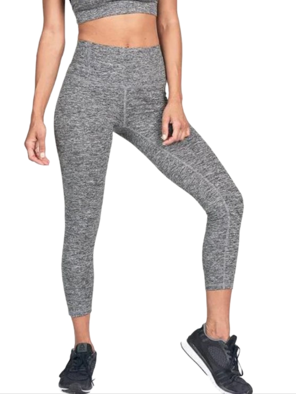 Joah Brown Second Skin Legging Marled Grey XS